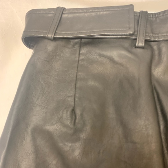 SEEK The Label Vegan Leather Asymmetrical Skirt Sz XS - Picture 9 of 9